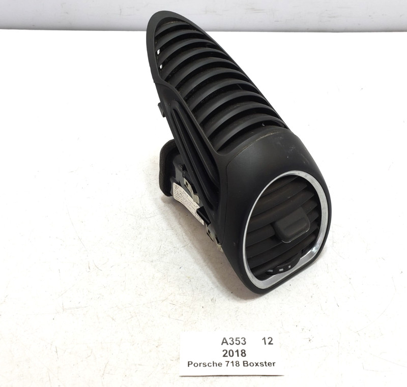 ✅17-24 OEM Porsche 718 Boxster 982 Front Left Outer Dash AC Air Vent Grille 36k