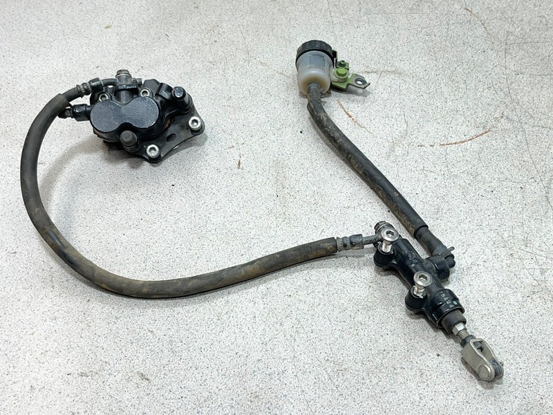 2015 Kawasaki EX 300 Ninja Rear Brake Master Cylinder Caliper Assembly EX300