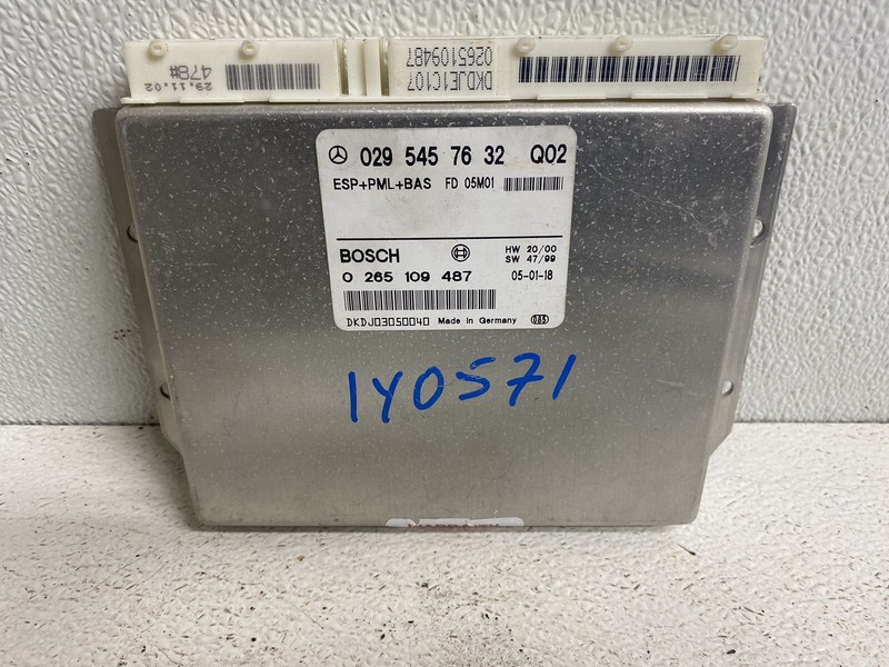 1999 Mercedes E300D Transmission Computer Control Module 029 545 76 32 Tcu Tcm