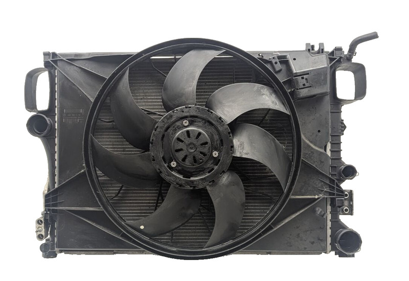 07-13 Mercedes W221 S400 S550 Radiator & Cooling Fan Motor Assembly 2215001193