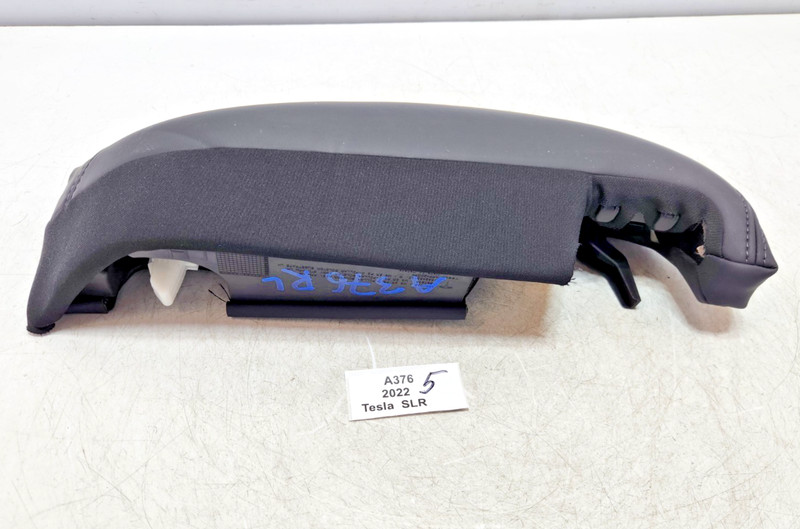 ✅ 21-25 OEM Tesla Model S Rear Left Driver Seat Bolster Trim Cushion Black