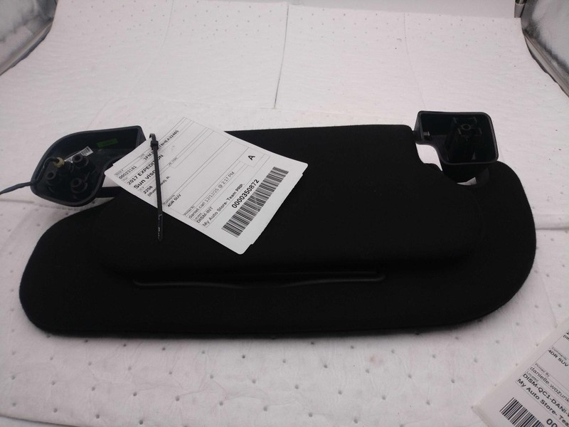 2017 Ford Expedition Black Sun Visor Right Side Used OEM 172938 106K Miles