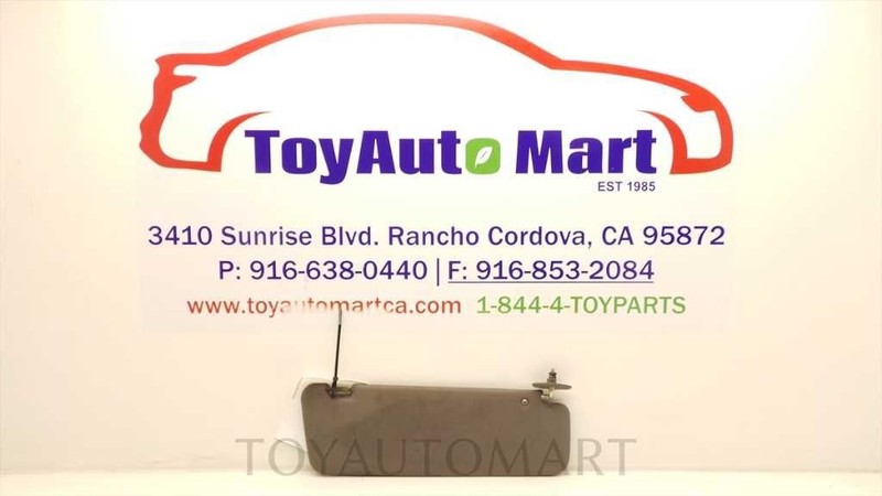 90 91 92 93 94 TOYOTA PICK UP PASSENGER SIDE SUN VISORLA11