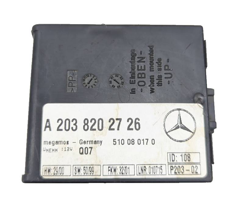 Mercede W215 CL500 AMG S430 E320 CLK500 Anti Theft Alarm Module 2118209126 OEM