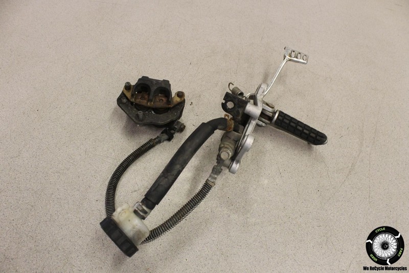 1997 Kawasaki Ninja 250R EX250F REAR BRAKE CALIPER MASTER CYLINDER RESERVOIR EX