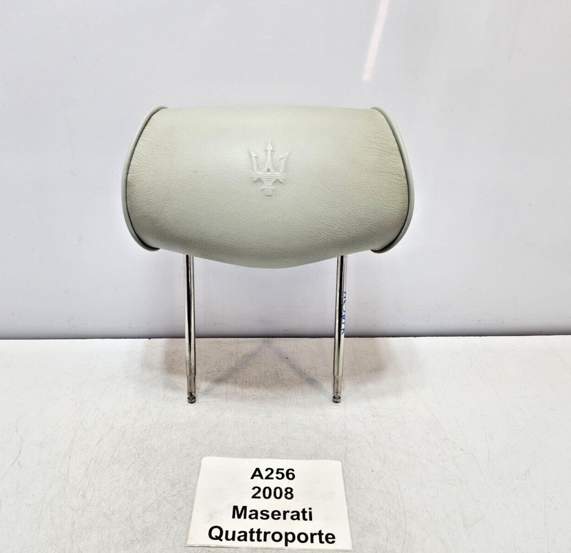 ✅03-08 OEM Maserati Quattroporte Front Right Passenger Side Headrest Leather