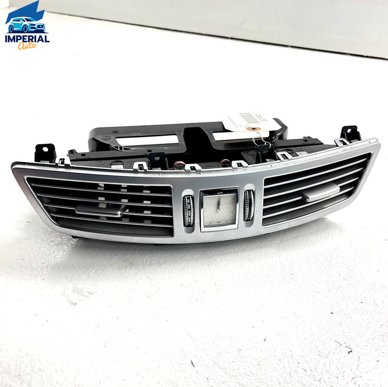 DASHBOARD DASH CENTER AC AIR VENT GRILLE CLOCK OEM 2007-2013 MERCEDES S550 W221
