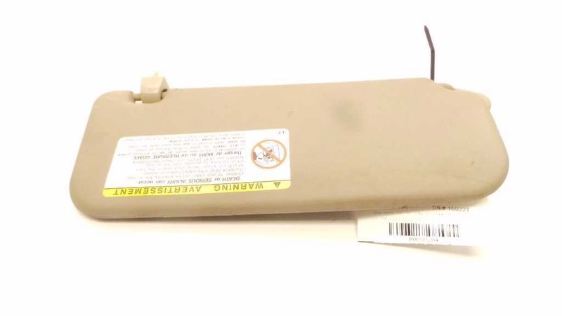 Passenger Right Sun Visor Thru 03/31/05 Fits 03-05 COROLLA 115204