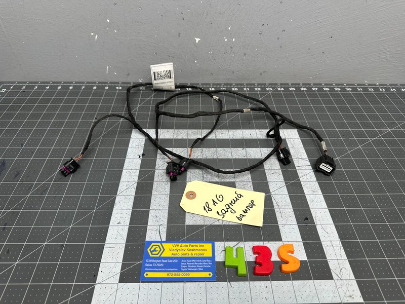 17-22 Alfa Romeo Giulia REAR BUMPER PARKING SENSOR WIRING HARNESS OEM