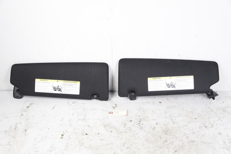 BMW G30 530 540 F90 M5 Interior Sun Visors Anthracite Black OEM Pair Set