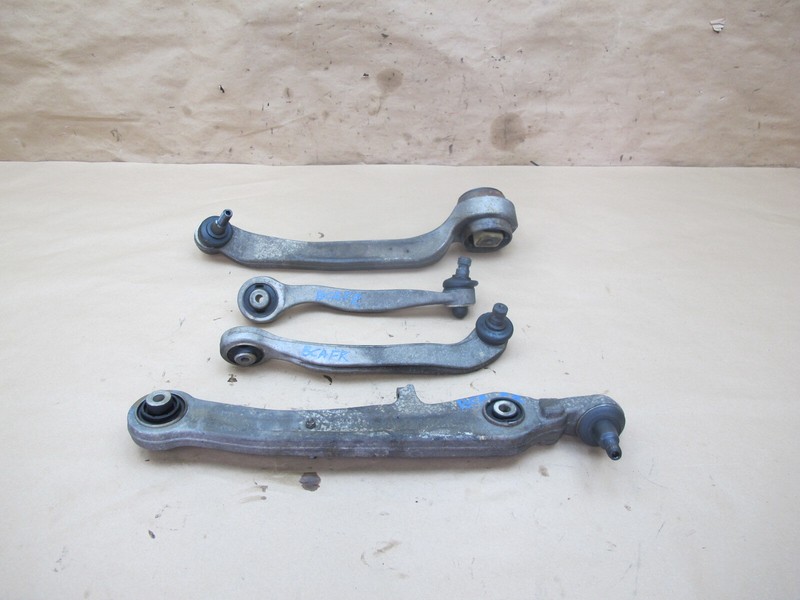 06-12 BENTLEY CONTINENTAL FLYING SPUR FRONT RIGHT CONTROL ARM SET OF 4