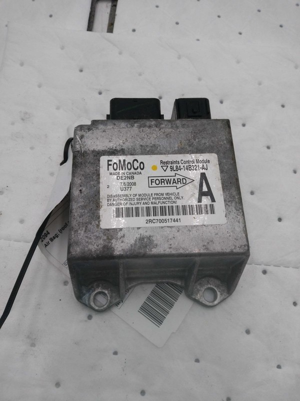 Used Air Bag Module fits: 2009 Ford Escape Air Bag roof air bag 2.5L VIN 7 8th d