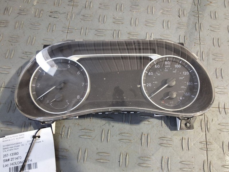 2020-2021 Nissan Sentra Speedometer Instrument Cluster 2.0L MPH