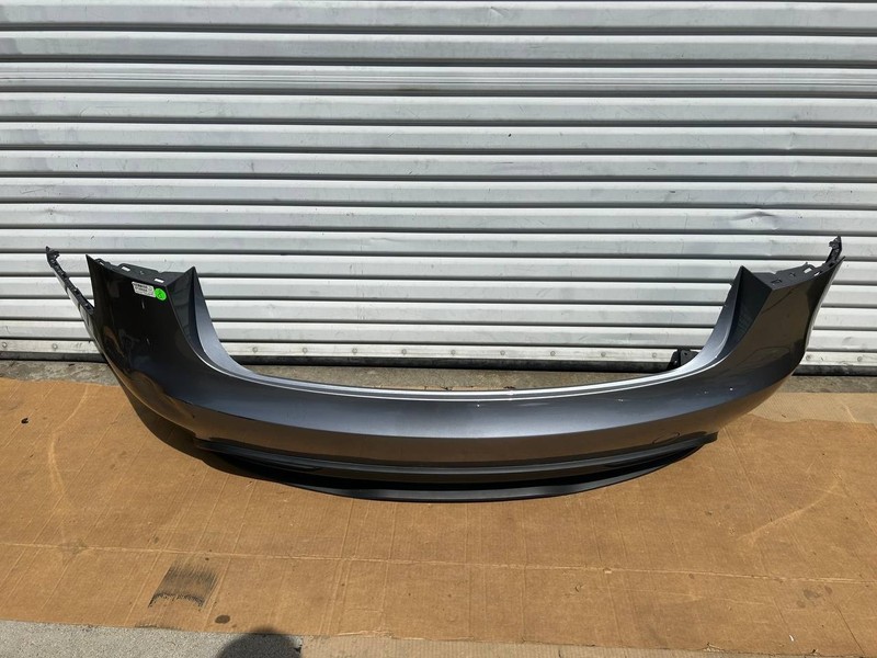 ✅24 Tesla Model 3 Rear Bumper Cover + Lower Valance Silver 1789900 /cracked