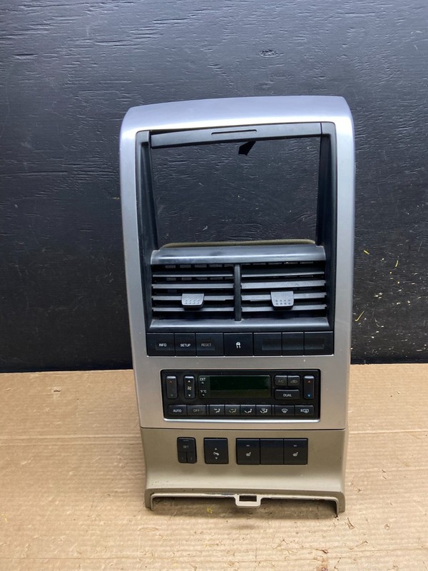2006 - 2010 Ford Explorer Radio Heater Climate A/C Control BezelTrim W1979 DG