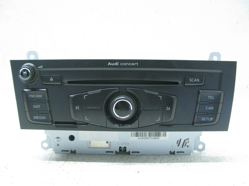 08-12 AUDI 8T A5 S5 B8 A4 S4 MULTIMEDIA CD RADIO RECEIVER HEAD UNIT OEM 111622B