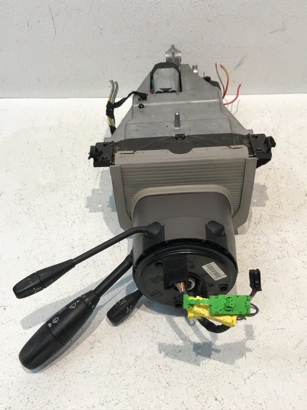 03-06 Mercedes W219 E500 Steering Column w/ Control Switches Gray OEM