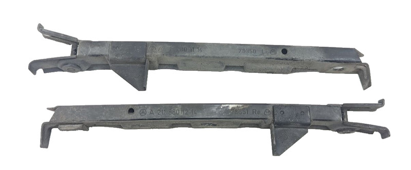 Bumper to Fender Bracket Holder Set OEM 03-09 Mercedes W211 E320 E350 E500 E550