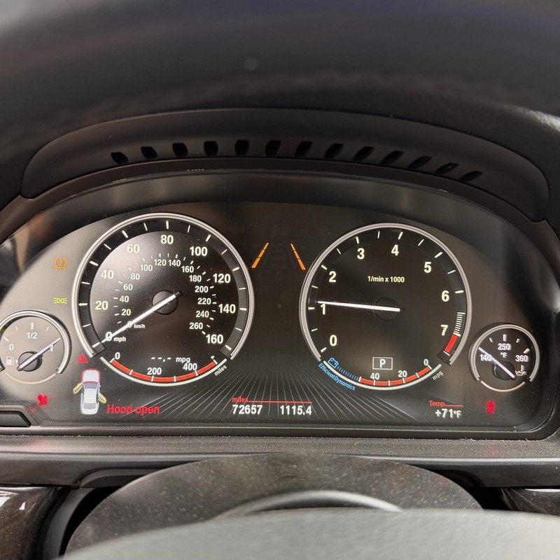 📌 2013–2020 BMW 528I 535I 550I X3 750I INSTRUMENT CLUSTER 72K! 62109363243 OEM