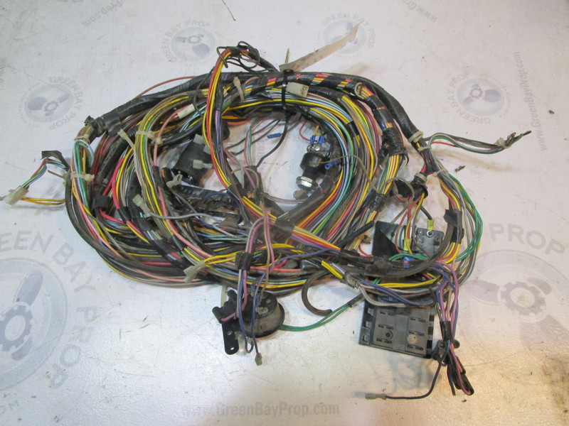 89 Bayliner Capri Force L-Drive 125 Hp 24' Ft 8 Pin Engine to Dash Wire Harness