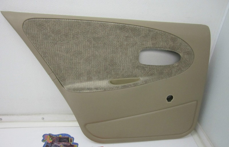 DOOR PANEL LEFT DRIVER BACK REAR TAN LR LH L COVER 96-99 SATURN S SERIES SL1 SL