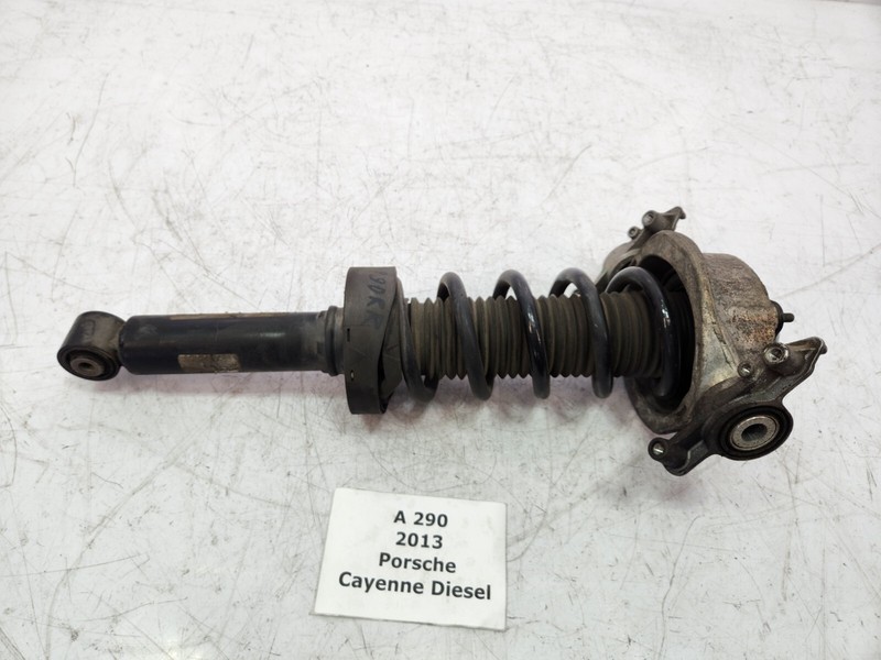 ✅ 11-18 OEM Porsche Cayenne S 958 Rear Right Side Suspension Shock Strut