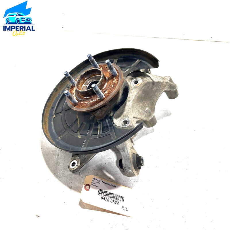 GMC TERRAIN 2018 - 2023 AWD REAR DRIVER SIDE SPINDLE STEERING KNUCKLE & HUB OEM