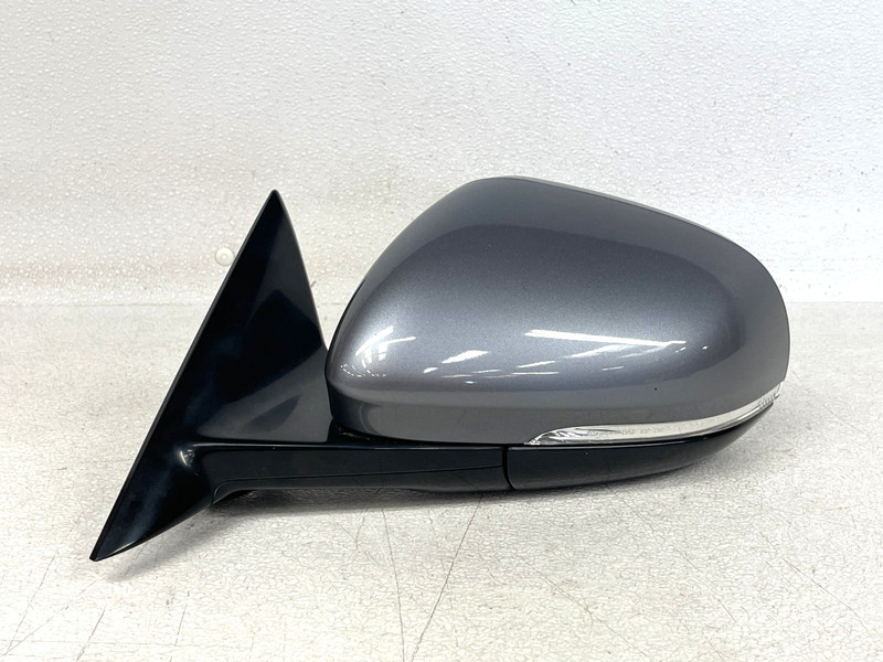 ⭐2010-2015 JAGUAR XK LEFT DRIVER SIDE VIEW MIRROR COVER GRAY ASSY OEM LOT2662
