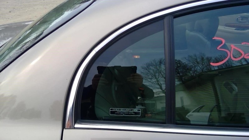 Passenger Right Rear Door Vent Glass Fits 00-05 LESABRE 736393