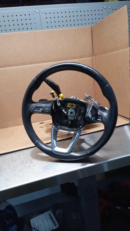 2018 Audi Q5 Steering Column OEM White 101K Miles Warranty NJ25-17057-429363