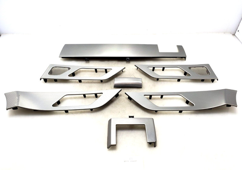 ✅ 16-20 OEM Jaguar XF 25t Front Rear Left Right Dashboard Door Interior Trim SET