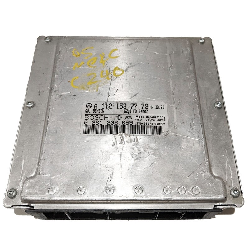OEM Engine Control Module ECU Mercedes-Benz C240 C320 2001-2005 / 1121537779