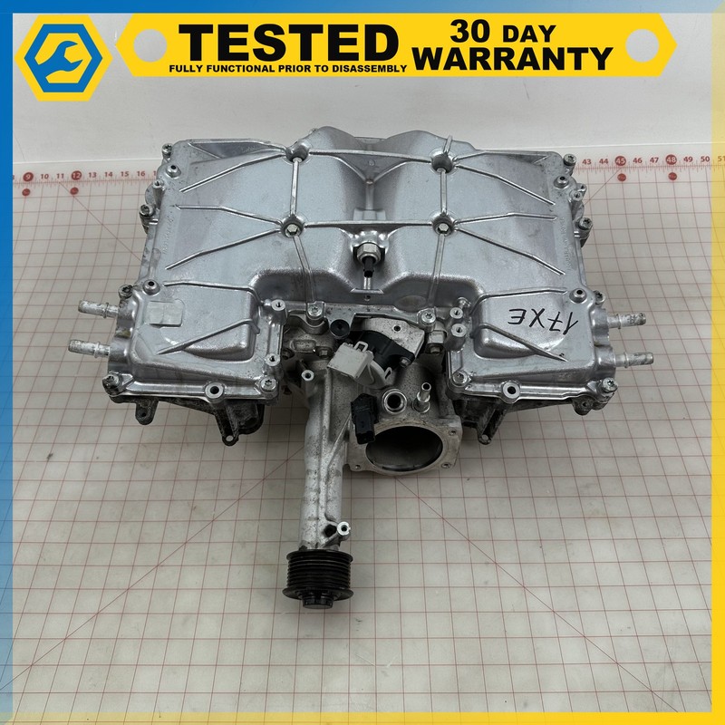 13-20 JAGUAR XJ XE XF 3.0L SUPERCHARGER INTAKE MANIFOLD OEM