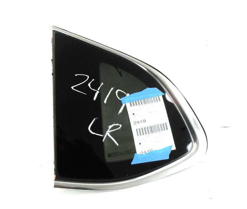 2016-2020 Buick Envision Rear Quarter Window Glass Driver Left OEM