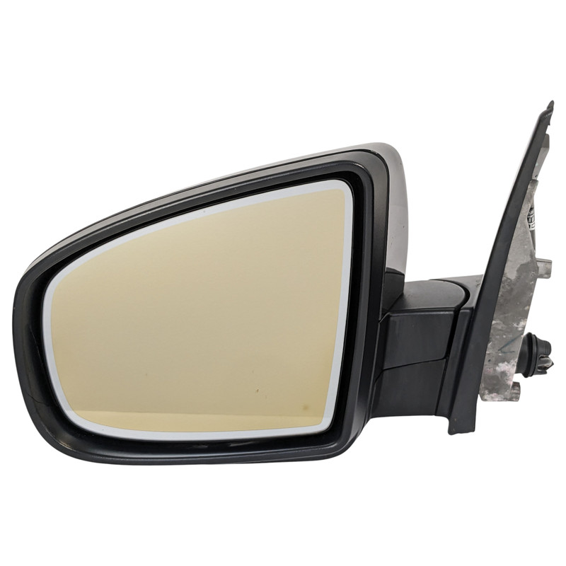 2008-2013 BMW X5 E70 Left Power Door Side View Mirror W/ Camera Black 607095 OEM