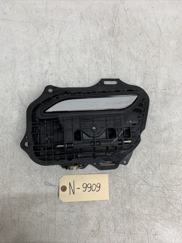 12-15 Tesla S Rear LEFT Driver Exterior Door Handle LH 1007375-00-L 9909 B151