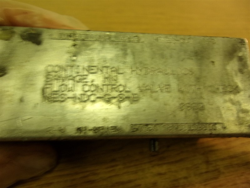 Continental Hydraulics NEG-NDC-G-5-B Valve *FREE SHIPPING*