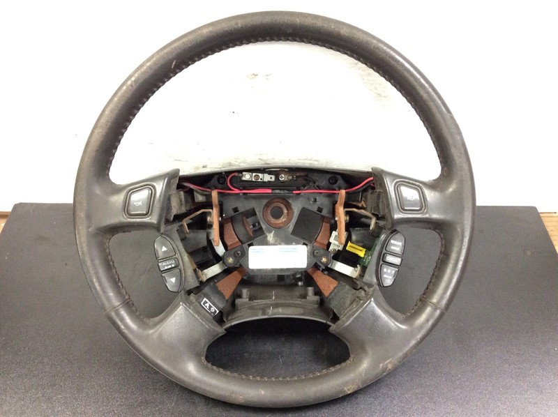 91 92 93 94 95 Legend Steering Wheel Reddish Black Leather Used OEM