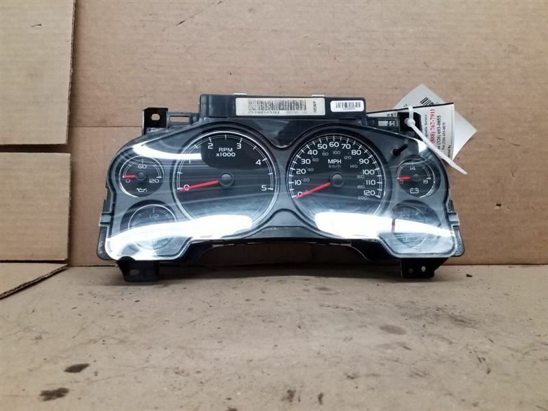 Speedometer Cluster MPH US Market Opt Slt Fits 07-11 SIERRA 2500 PICKUP 237423