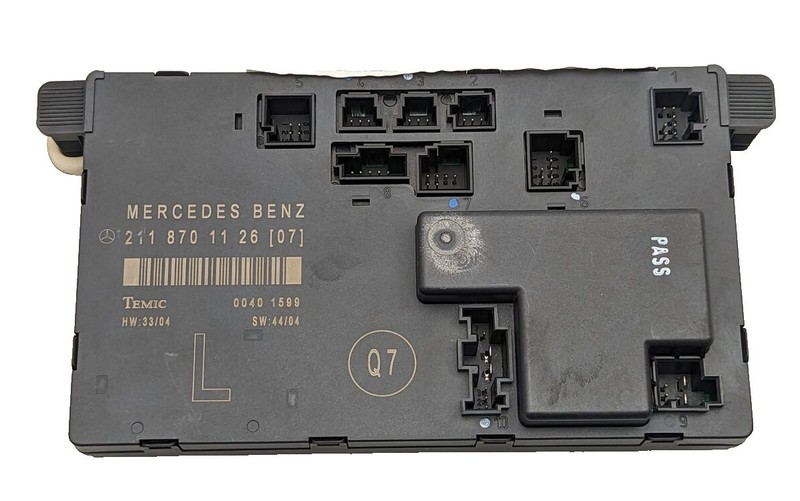 03-09 Mercedes W211 E350 E320 Front Left Side Door Control Module 2118701126
