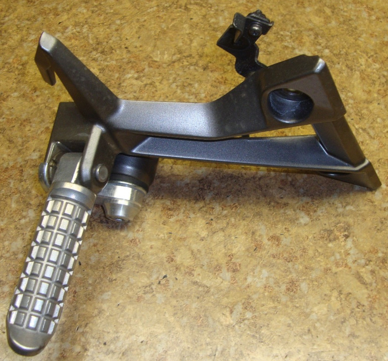 2013 Kawasaki Ninja EX300 EX 300 A Right Rear Passenger Foot Peg Pedal Mount 13