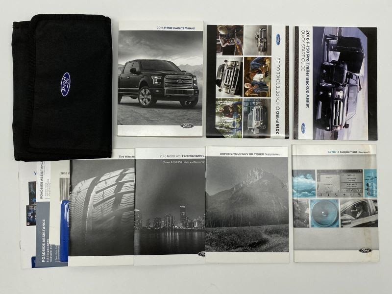 Owners Manual 2016 Ford F150 82051