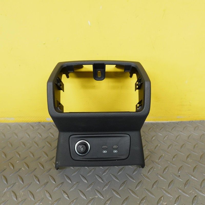 2019-2024 AUDI Q3 FRONT CENTER CONSOLE BACK TRIM COVER PANEL W/ USB PORT OEM