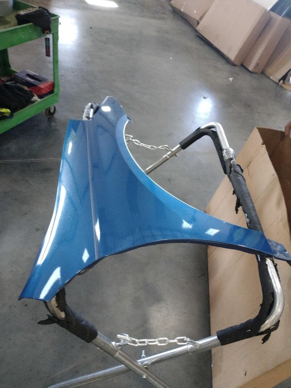 2008 Toyota Solara Right Fender Blue 561711 Good Condition 2DR CPE