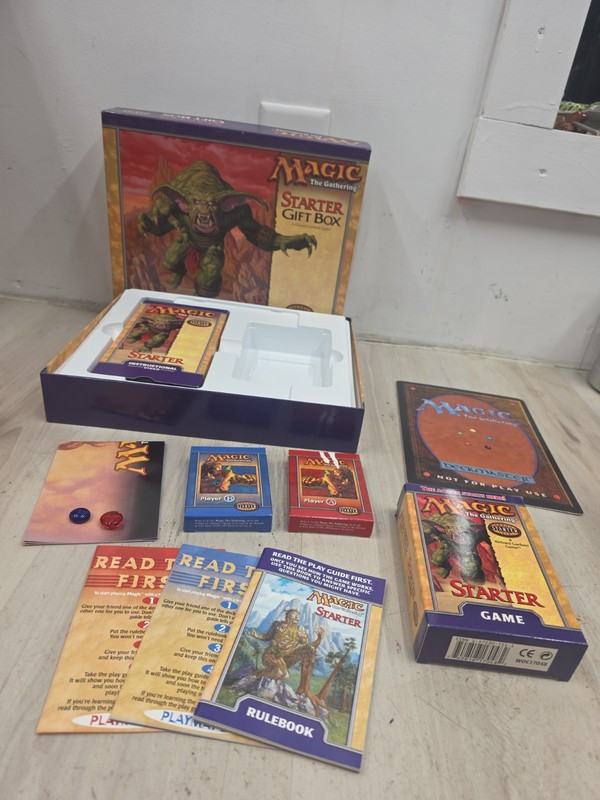 MTG Magic The Gathering Starter Gift Box1999 READ AD