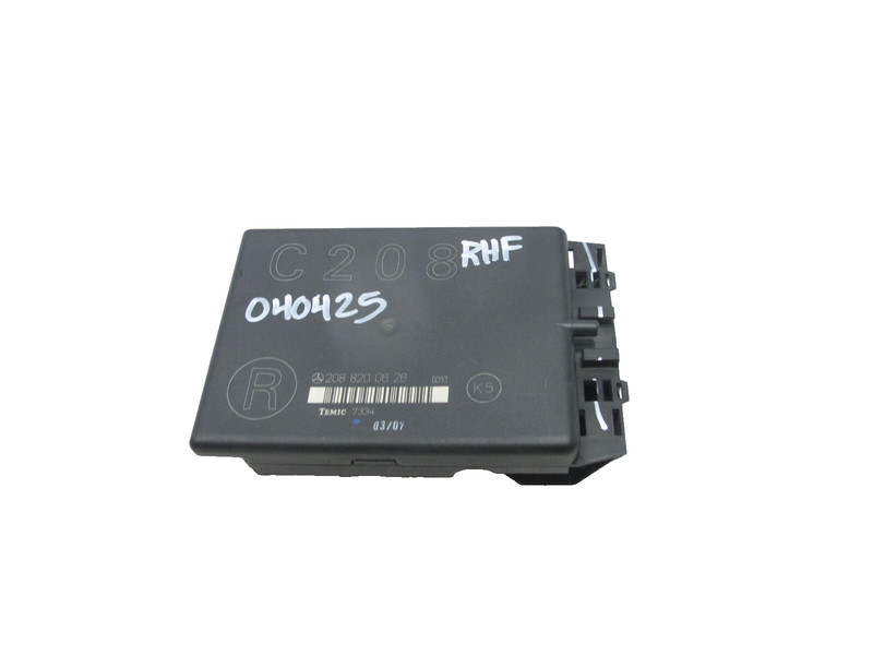 98-03 MERCEDES W208 CLK320 CLK430 SEAT CONTROL MODULE COMPUTER FRONT RIGHT 0425B