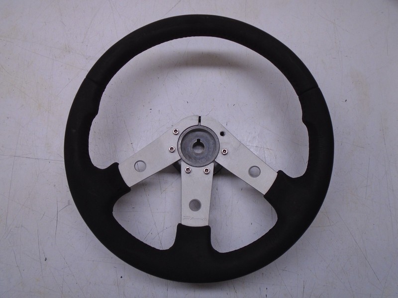 ZZ1Dino Marine Boat Steering Wheel 3 Spoke 13 1/2"