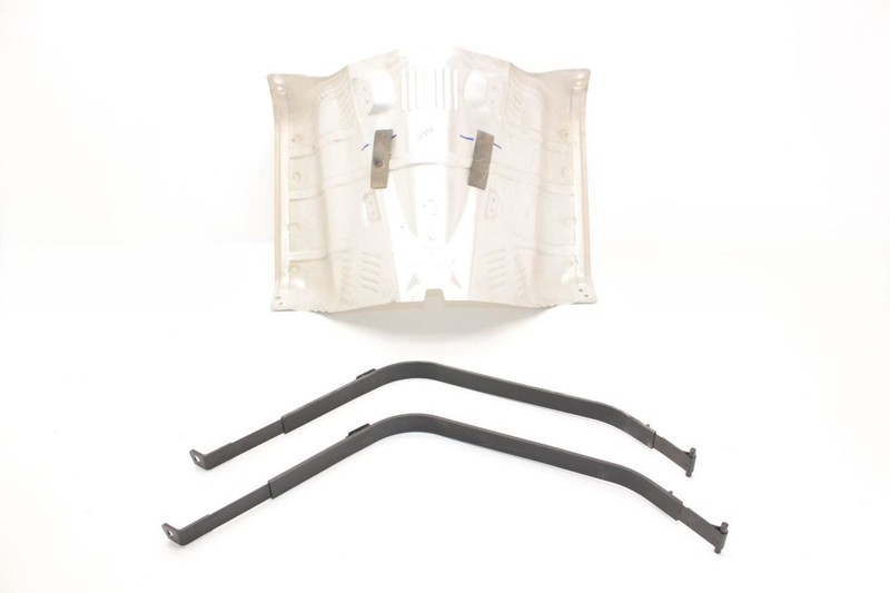 09-20 Nissan 370Z Coupe Fuel Tank Shield with Fuel Tank Straps