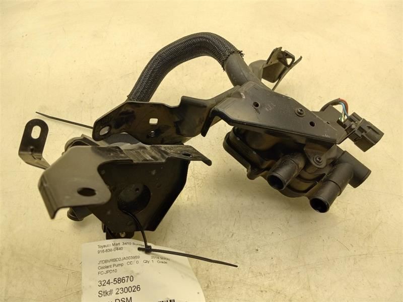 16-20 TOYOTA MIRAI ENGINE COOLANT PUMP