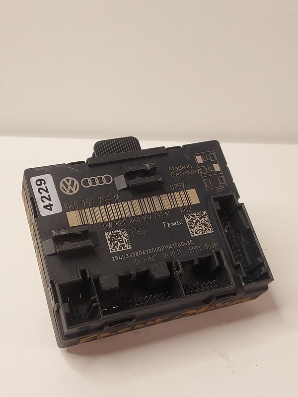 2012-2016 Audi A4A5 Front Left Driver Side Door Control Module 8K0959793M OEM.
